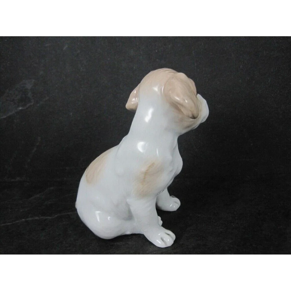 Vintage 1986 Lefton Sevilla Dog Figurine 1986 NOS Original Box 05487/A